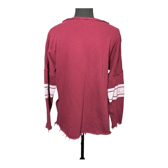 Crown & Ivy Football Saturday Sweatshirt. Size Large Vintage Inspired - Picture 3 of 6